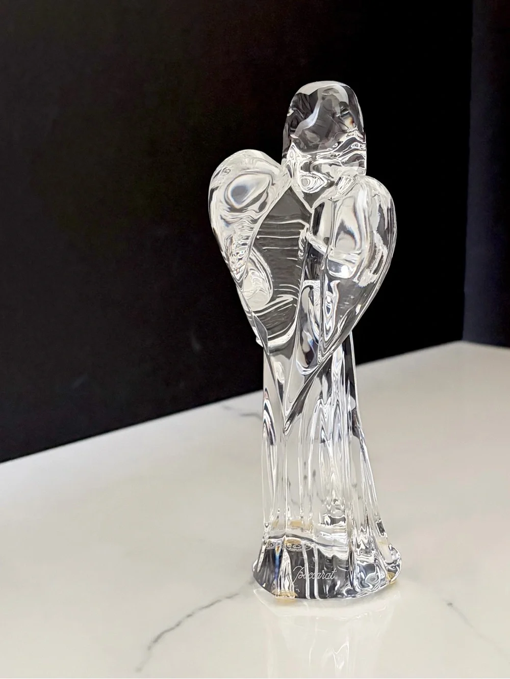 Angel with Harp Nativity Figurine by Baccarat